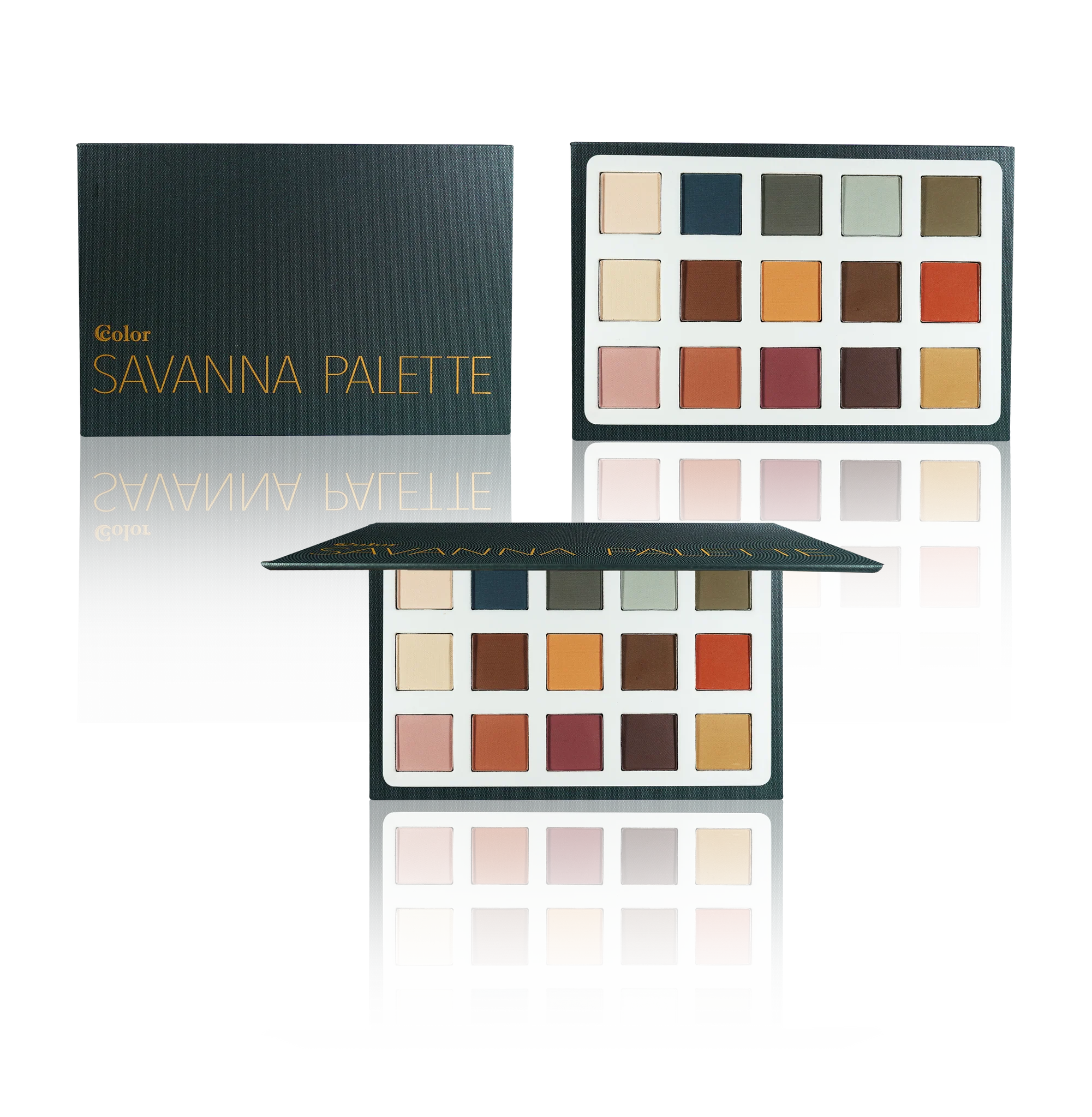 Ccolor Savanna 15 Color Eyeshadow Palette - amLux