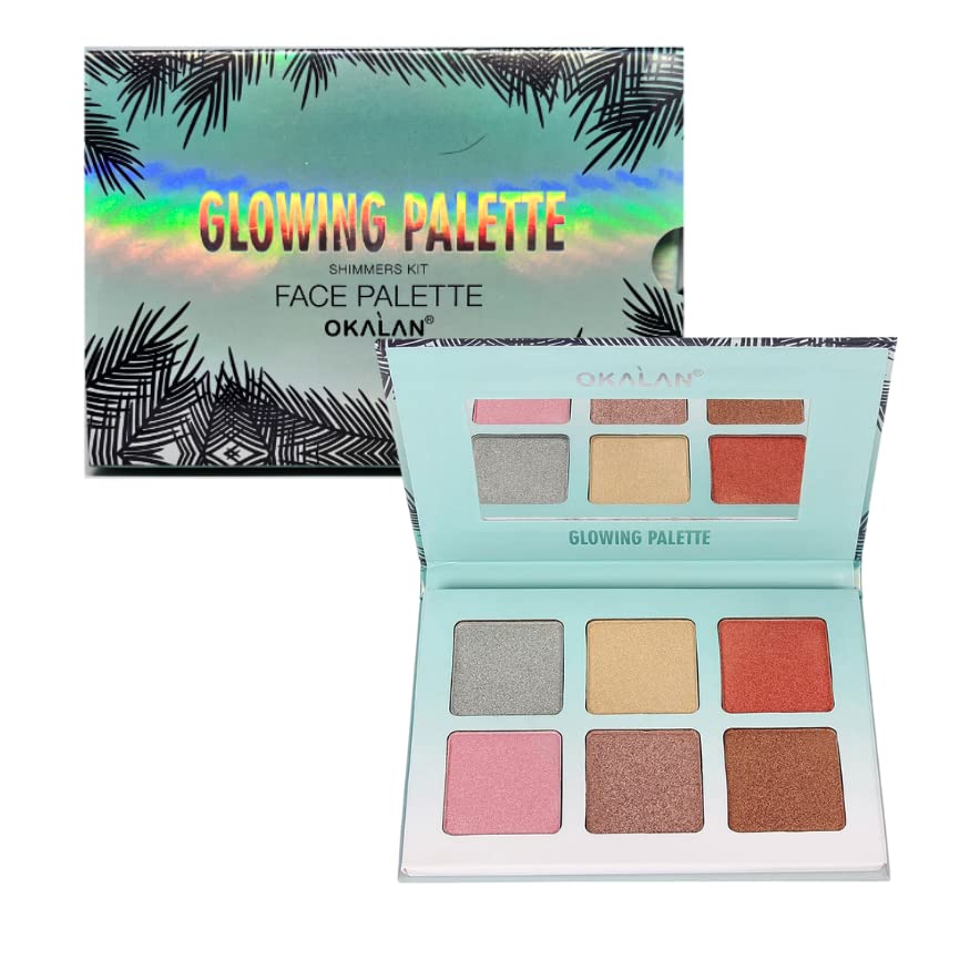 Okalan Glowing Shimmers Kit Palette - amLux