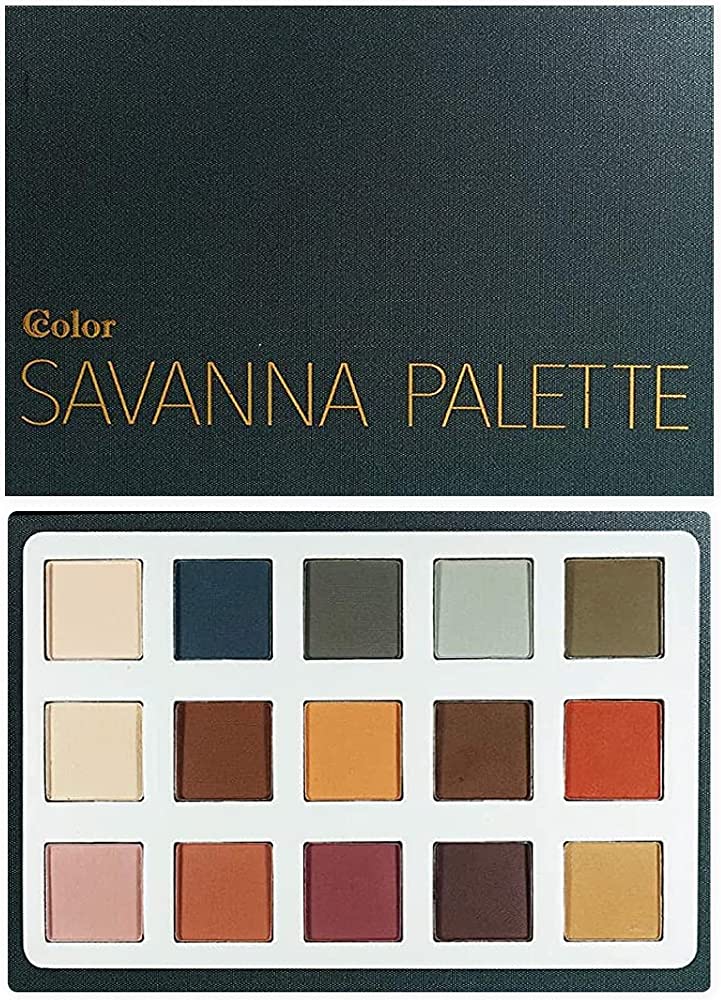 Ccolor Savanna 15 Color Eyeshadow Palette - amLux