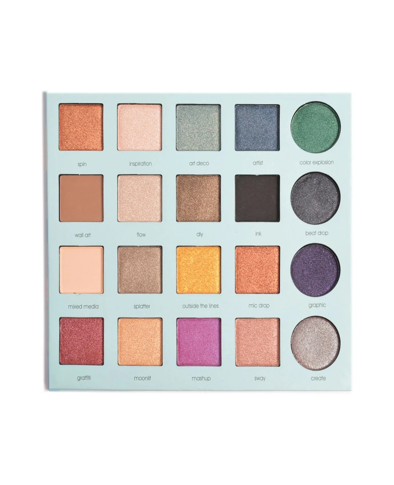 Okalan Purer 20-Color Shadow Palette - amLux