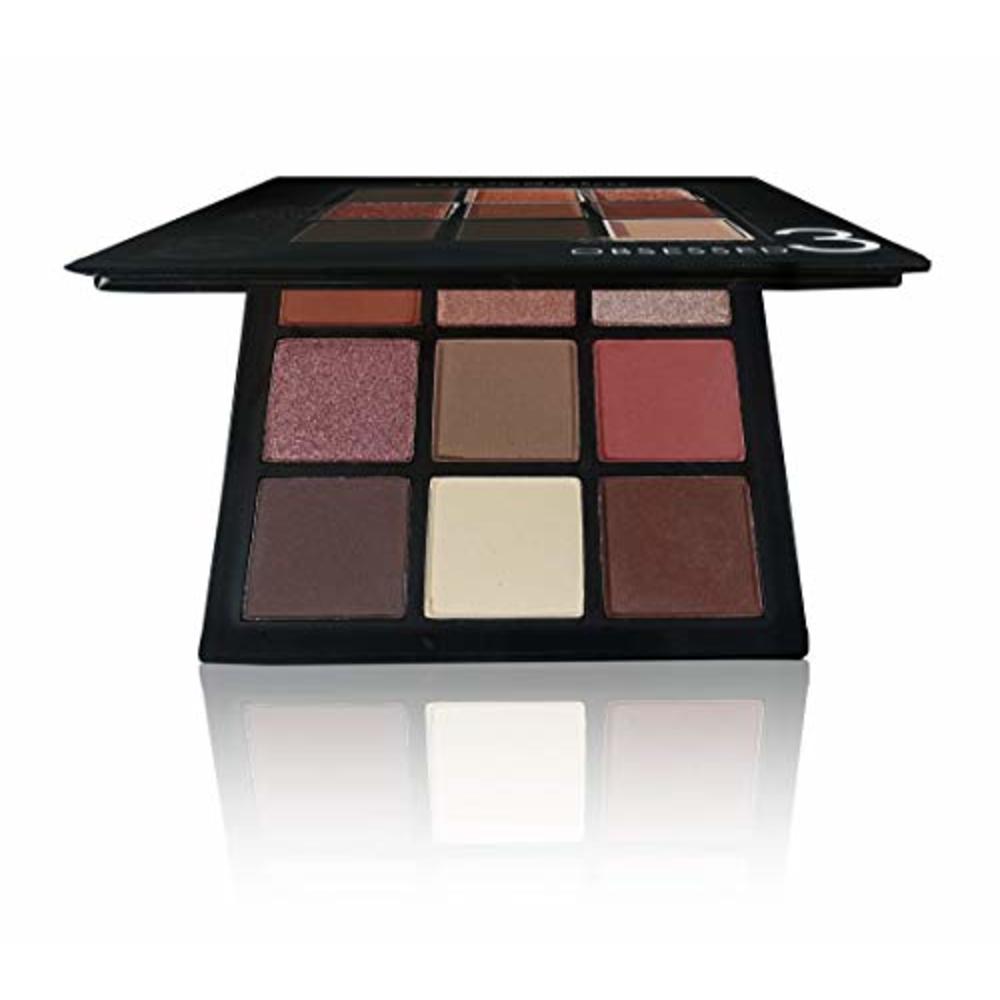 Ccolor 9 Color Obsessed Eyeshadow Palette 3 - amLux