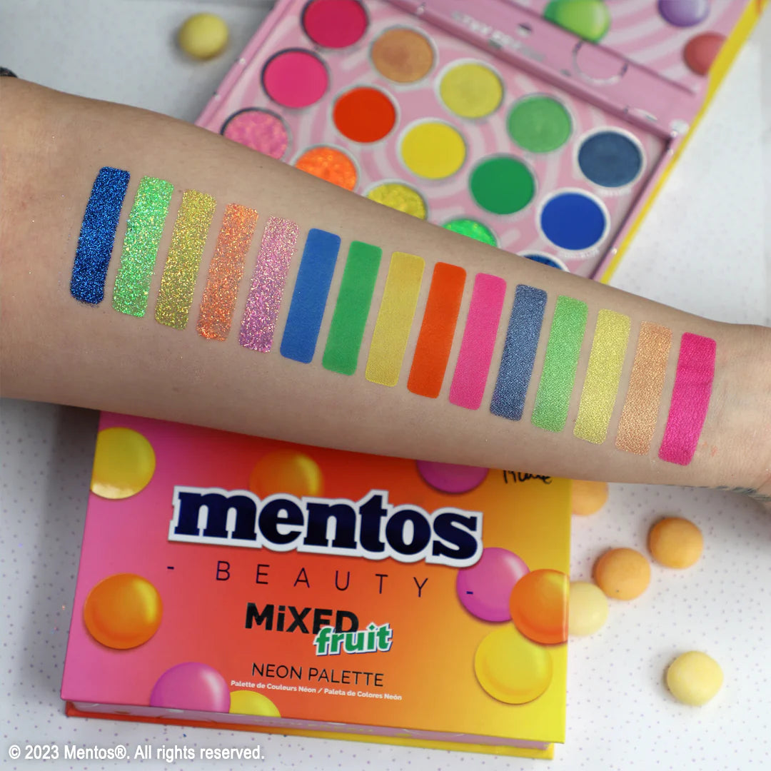 Mentos Mixed Fruit Neon Palette - amLux